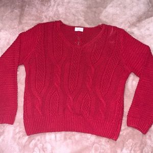 Ivy Rose Red sweater (L)